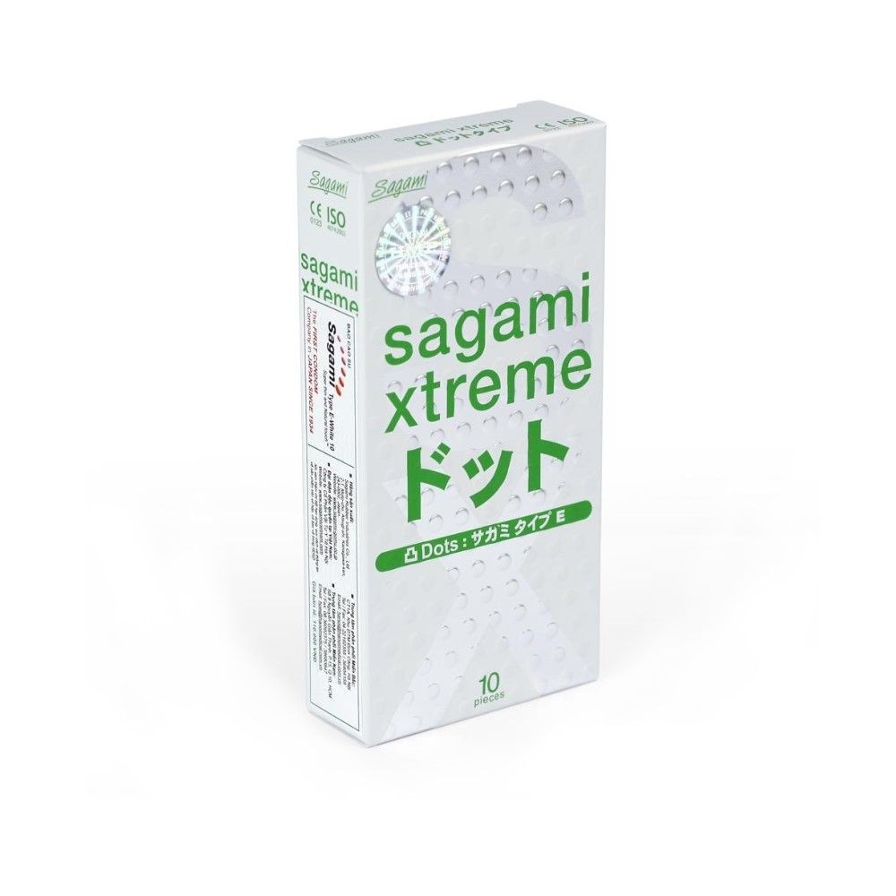 Bao Cao Su Sagami Extreme White Gân Gai Chính Hãng Xuất Xứ Nhật Bản Hộp 10c