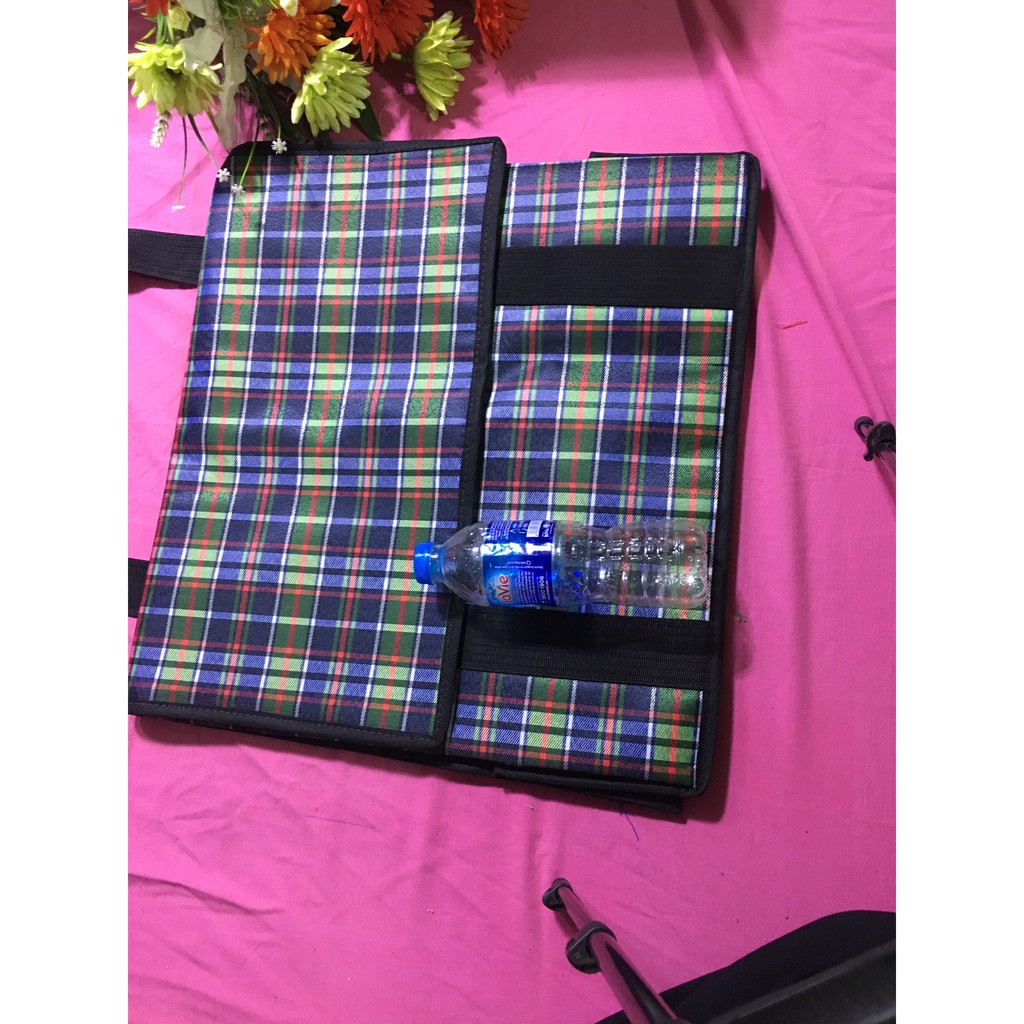 Túi giữ nhiệt lớn D 50 x C50cm x R 30cm vải bố dầy, hình hộp ngang, nặng 600gr