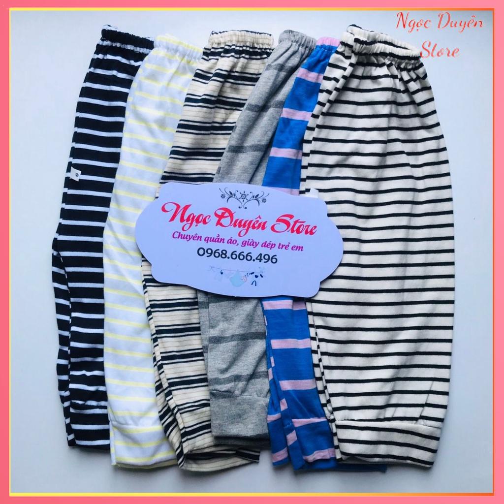 Quần dài cho bé chống muỗi nằm điều hòa chất cotton M004