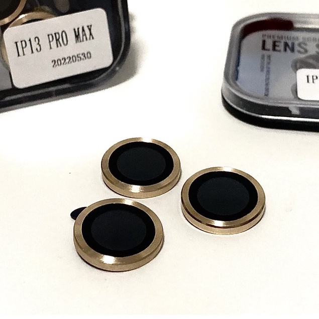 Bảo Vệ Camera Len Viền Nhôm Chống Trầy Mặt Kính Camera Của Máy Cho iphone 11,12,13,promax , Tặng Kèm Khăn Lau Kính