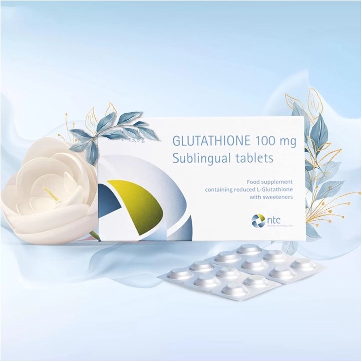 Viên ngậm trắng da Glutathione 100mg (Cam kết nhập khẩu chính hãng từ Ý)