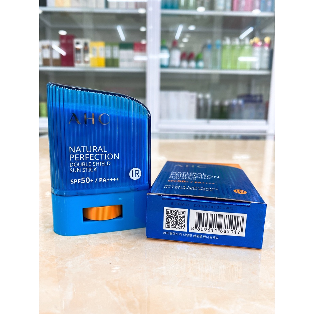 Chống Nắng Dạng Thỏi AHC Natural Perfection Fresh Sun Stick SPF50+, PA++++ 14G Hàn Quốc