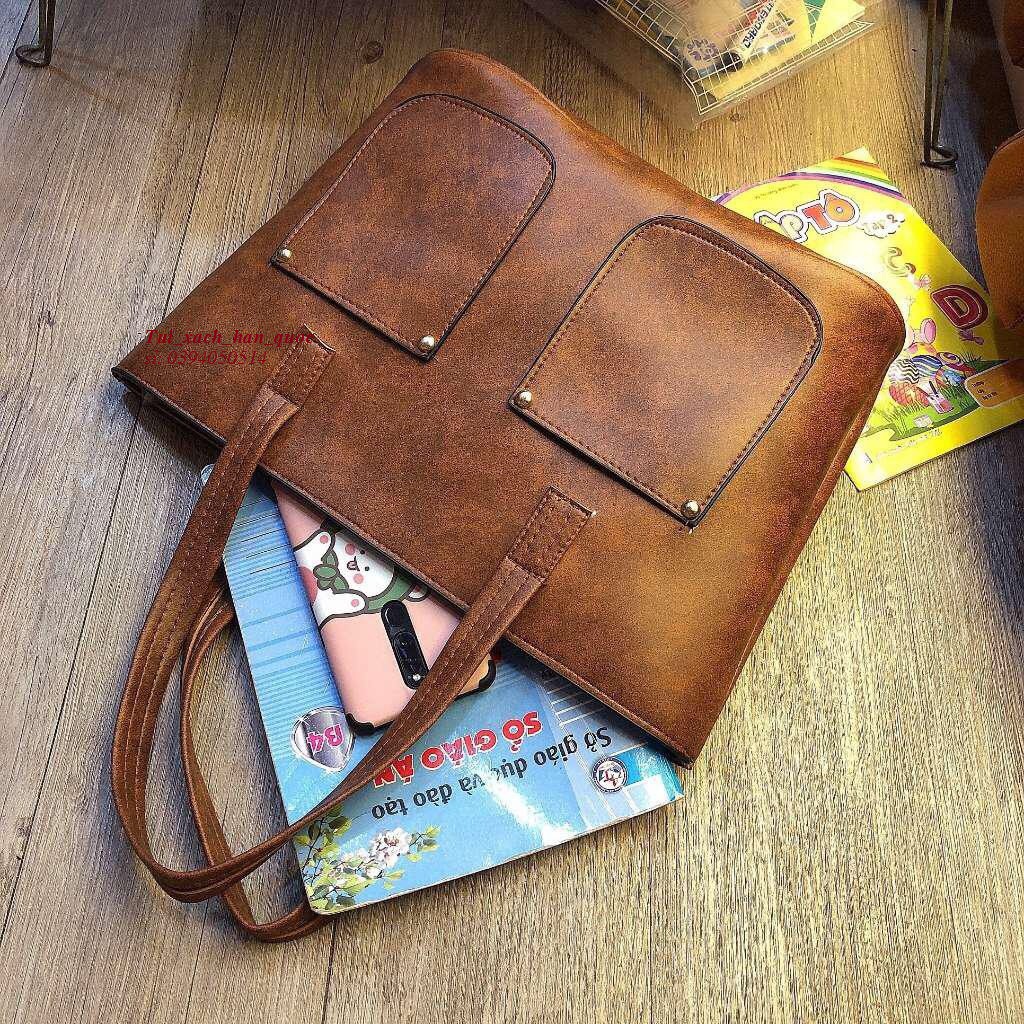 [Mã FAMAYWA2 giảm 10k đơn từ 50k] Túi Công Sở A4 Da Mềm Size To Đựng Nhiều Đồ S16 | BigBuy360 - bigbuy360.vn