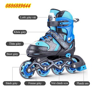 Giày Patin Papaison A9 [Shop Ưu Đãi]