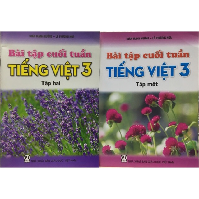 Sách - Bài tập Cuối Tuần Tiếng Việt Lớp 3 Tập 1