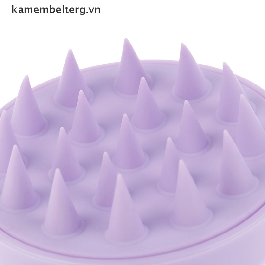 Kk Lược Silicone Mát Xa Da Đầu Khi Tắm Tiện Dụng