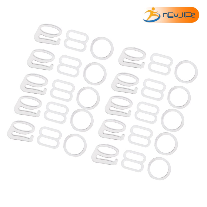 Set 20 Móc Cài Chữ O Điều Chỉnh Dây Áo Ngực