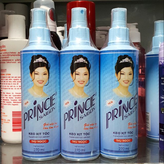 Keo xịt tóc Prince Sài Gòn_270ml.