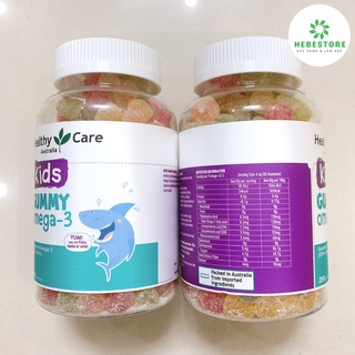 Kẹo dẻo Gummy Omega-3 Healthy Care 250 viên, kẹo Gum bổ sung Omega 3 cho bé