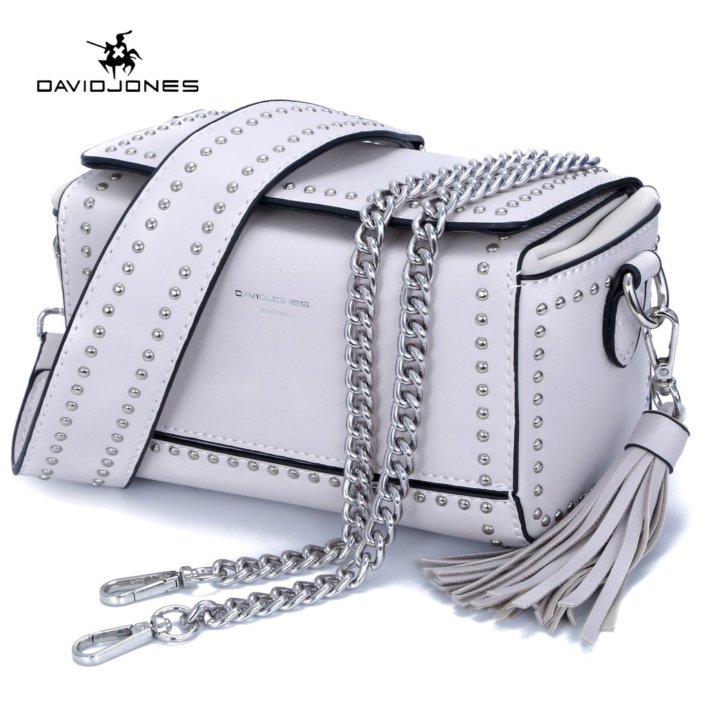 Túi Đeo Chéo DAVIDJONES Phong Cách Paris Thời Trang Cho Nữ | BigBuy360 - bigbuy360.vn
