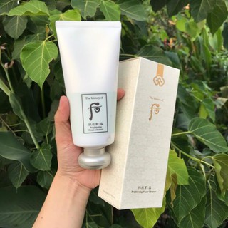 [XẢ KHO GIÁ SỐC] SỮA RỬA MẶT WHOO DƯỠNG TRẮNG DA Whoo Gongjinhyang Seol Brightening Cleansing Foam 180ml