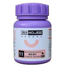 Vitamin cho mèo nourse 11 Bổ lông da tăng sức đề kháng kích thích ăn uống