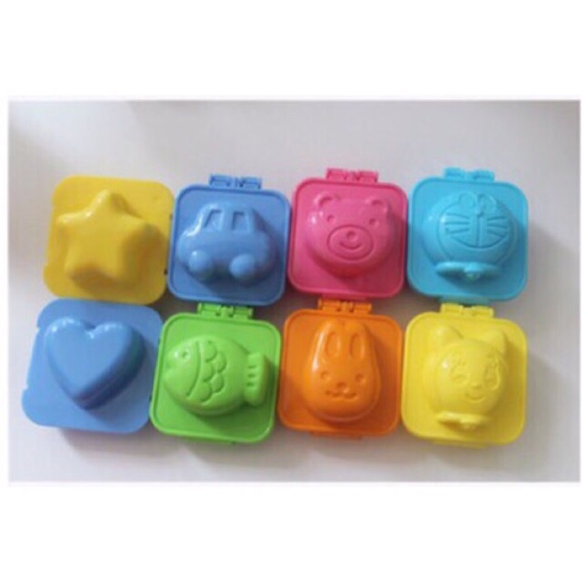 HỘP 6 KHUÔN ÉP CƠM