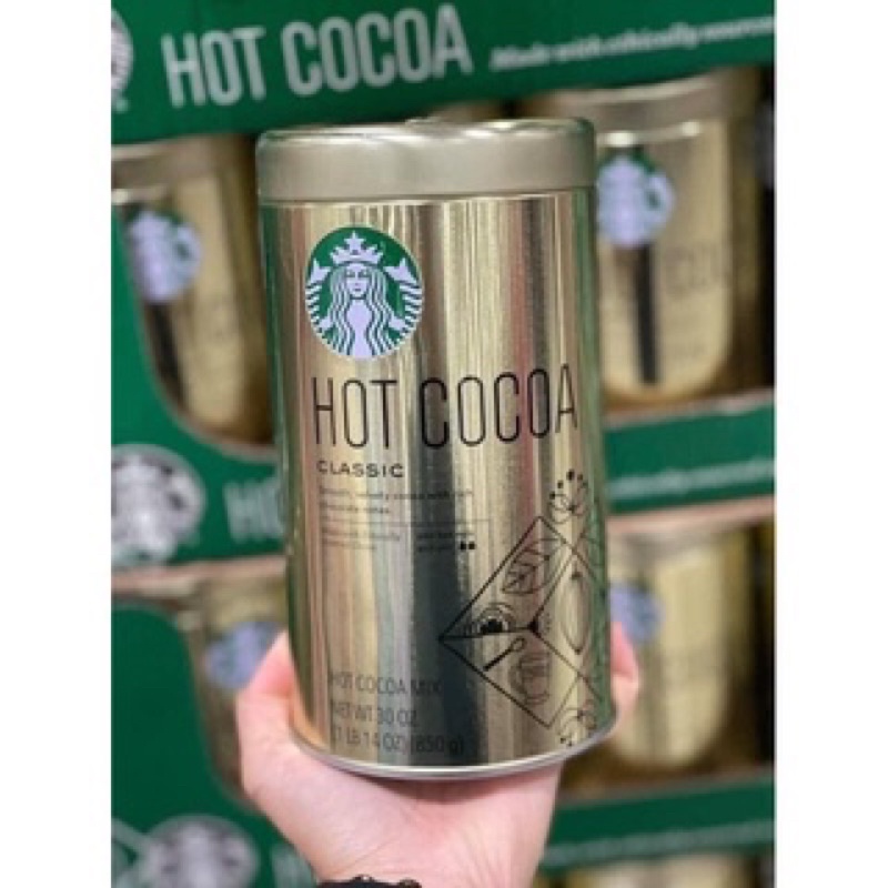 BỘT CA CAO NGUYÊN CHẤT HOÀ TAN STARBUCKS - Hộp 850g
