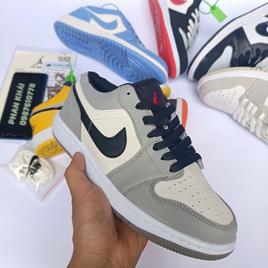 [FREE SHIP] Giày thể thao JD 1 Cổ Thấp, Giày Jd 1 thấp cổ nam nứ các màu đẹp nhất tặng Full Box Bill | BigBuy360 - bigbuy360.vn