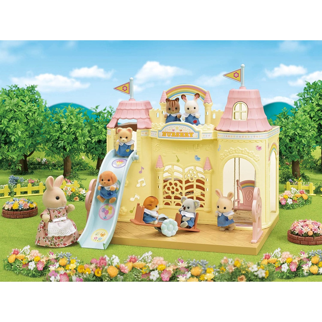 Đồ Chơi Sylvanian Families Lâu Đài Nhà Trẻ Baby Castle Nursery