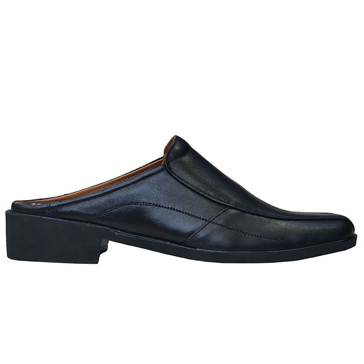 Dép bít mũi nam TiTi ĐÔ da bò thật cao cấp GSB2077a