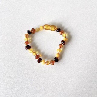 Vòng tay em bé đá Hổ phách 15cm Gypsy.lala