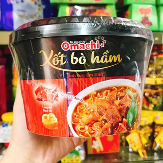 MÌ KHOAI TÂY OMACHI XỐT BÒ HẦM - TÔM CHUA CAY - SƯỜN HẦM NGŨ QUẢ