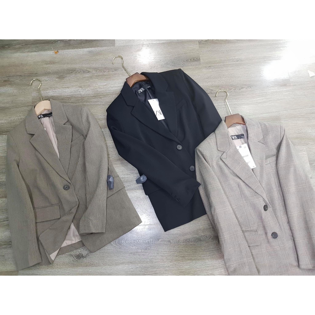 Áo khoác blazer 03 màu mẫu mới - hàng Thu Đông 2021