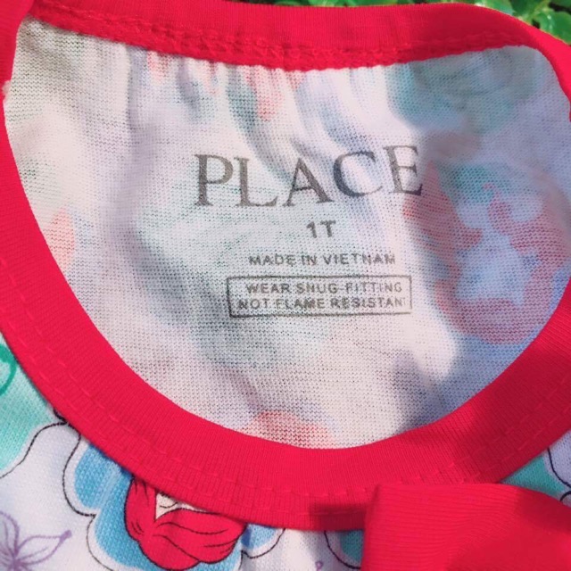 Bộ áo váy place ri 1-7 ( 11-25kg) 