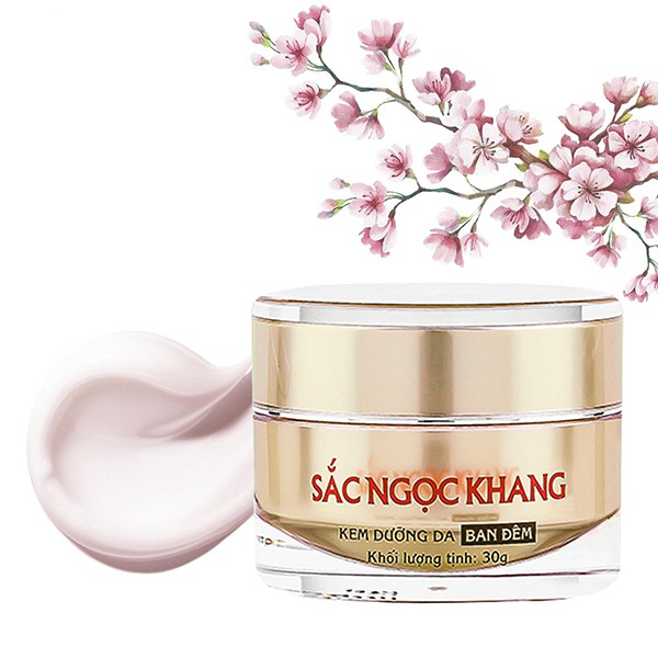 [Mã LT20 giảm 20K đơn 150K] Kem Dưỡng Da Ban Đêm Sắc Ngọc Khang 30gr | BigBuy360 - bigbuy360.vn
