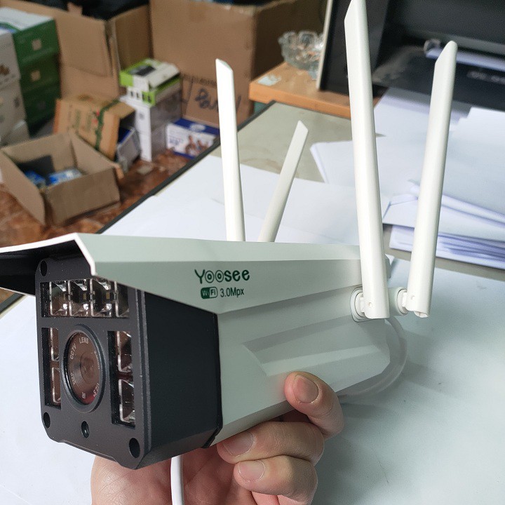 [RẺ VÔ ĐỊCH] CAMERA 4 RÂU YOOSEE W30H 8LED 3.0MPX SIÊU NÉT GÓC RỘNG - CÓ MÀU BAN ĐÊM | BigBuy360 - bigbuy360.vn