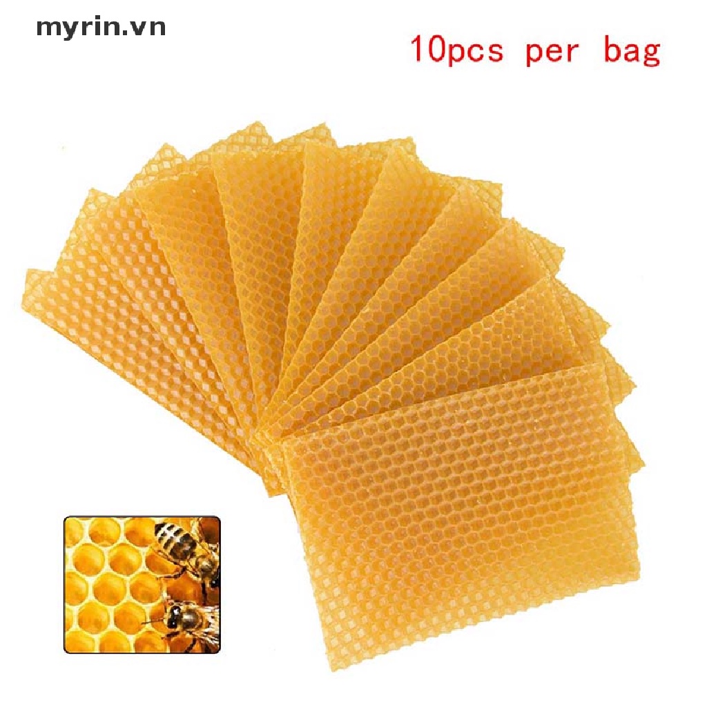 Bộ 10 Khung Tổ Ong Vàng Chuyên Dụng Cho Nuôi Ong