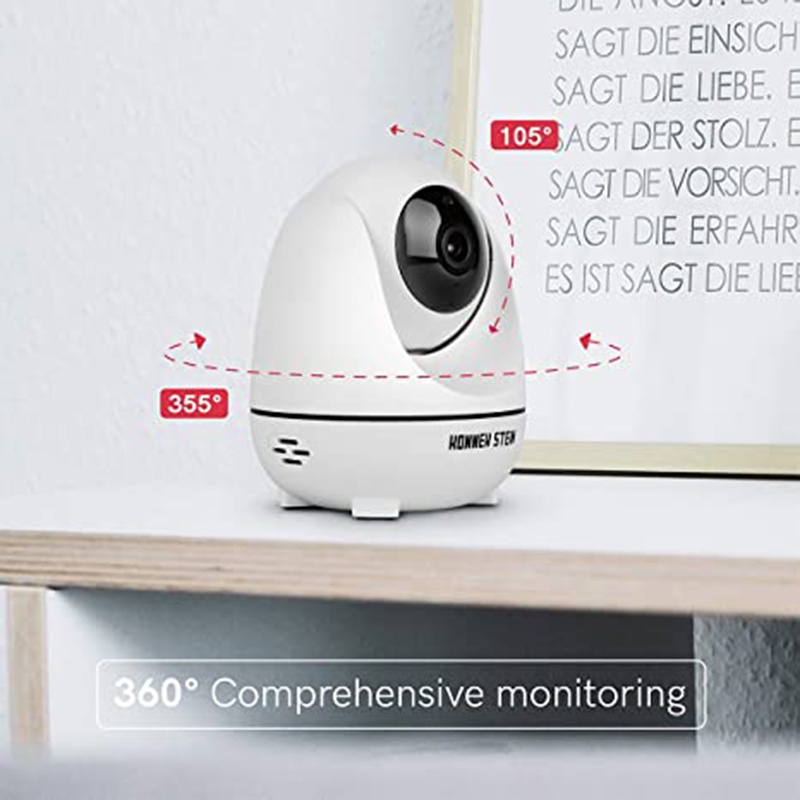 Trang chủ Camera không dây 360 ° HD 1080P Phát hiện chuyển động Điều khiển từ xa Tầm nhìn ban đêm