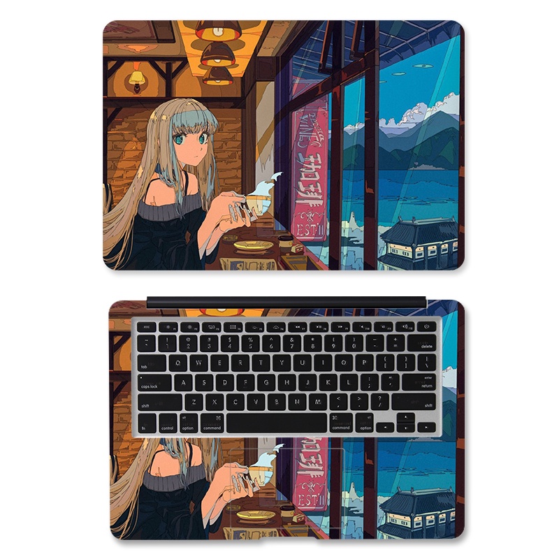 Landscape photos Laptop skin stickers, computer decoration decals, suitable for 11-17 inch ASUS, Dell, HP, Lenovo and other laptop decorations