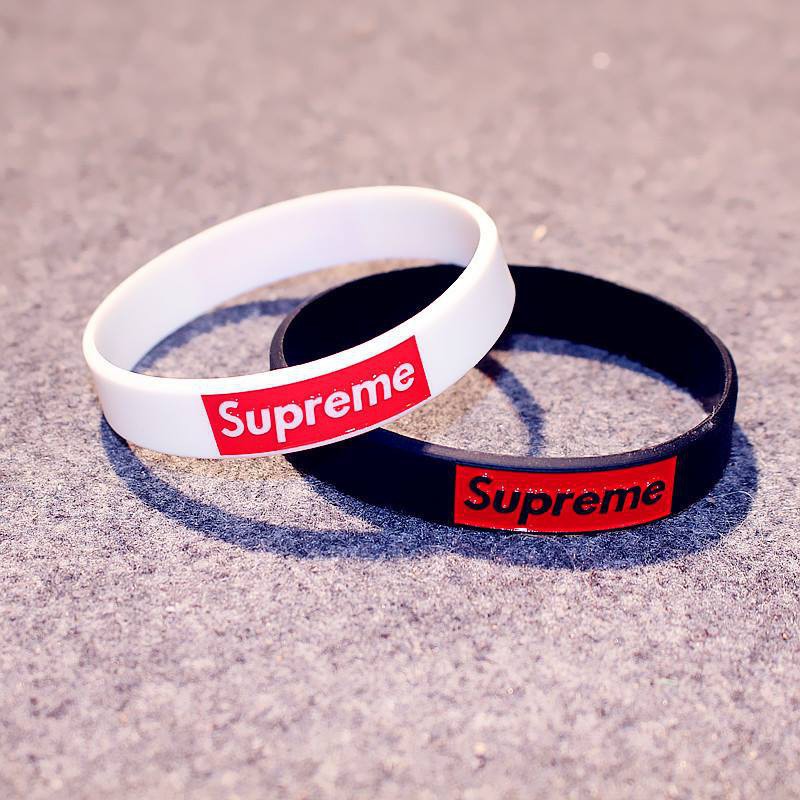 Vòng đeo tay unisex Supreme