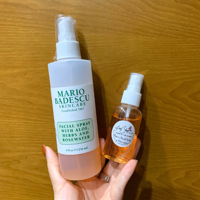 MẪU THỬ 🌹Nước hoa hồng Toner Mario Badescu Facial Spray With Aloe, Herbs & Rosewater🌹