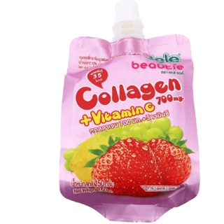 Combo 3 nước Ép Trái Cây Thạch Collagen Jele Gói 150g