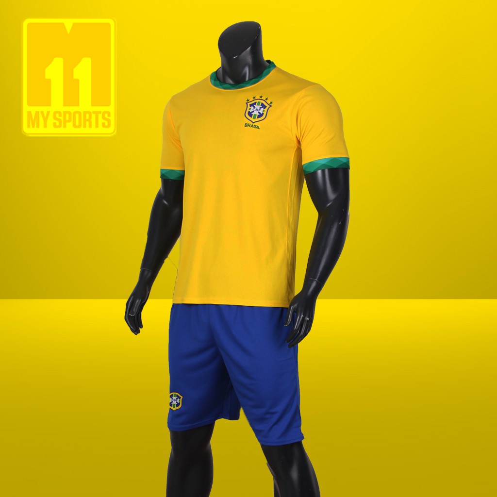 Bộ quần áo bóng đá đội tuyển quốc gia Brazil - Áo bóng đá vô dịch Copa America 2022 HANG MOI VỀ