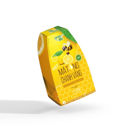 Halal Bột Mật Ong Chanh Vàng ONELIFE Hộp 120gr thơm ngon, nguyên chất