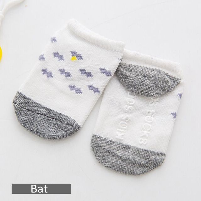 Vớ Cotton Mềm Chống Trượt Cho Bé Từ 0-3 Tuổi