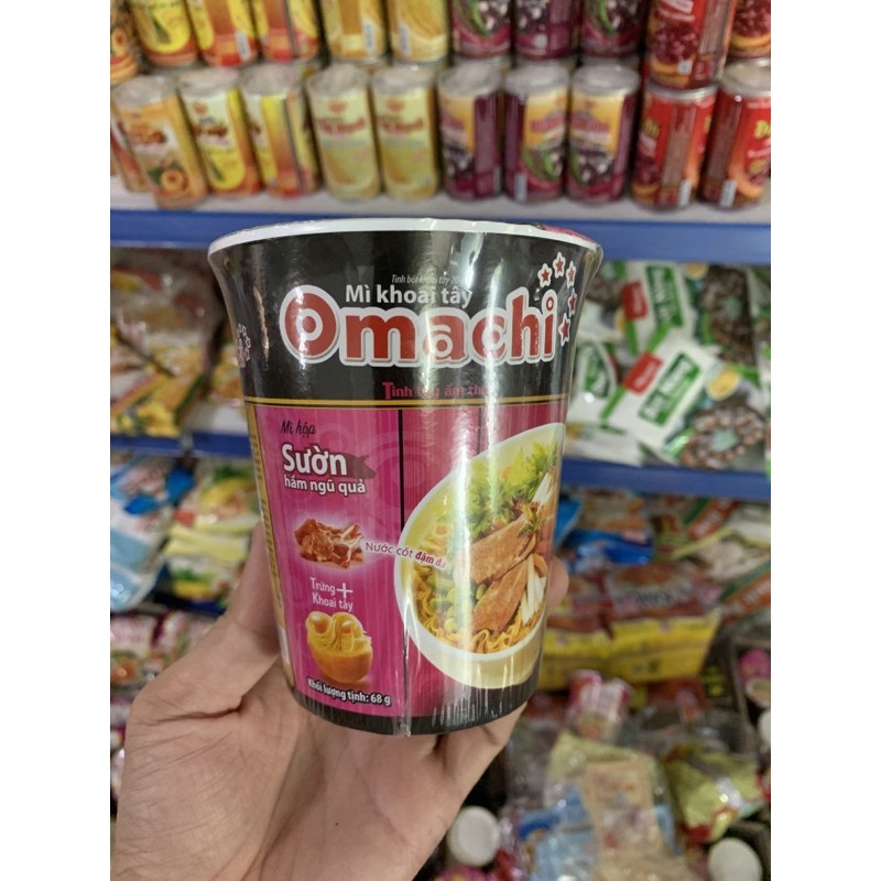 Mì Khoai Tây Omachi Có Cây Thịt Thật 113g/Không Thịt 68g | BigBuy360 - bigbuy360.vn