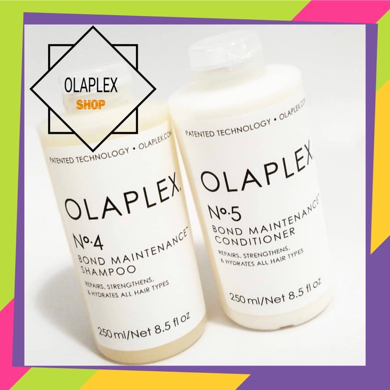 Gội xả No4 + No5 Olaplex. Dành cho tóc yếu, nhũn nát