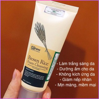 Sữa Rửa Mặt Trắng Da BENEW Tinh Chất Gạo -  100ml l ( trắng da, sạch nhờn , giảm nếp nhăn )