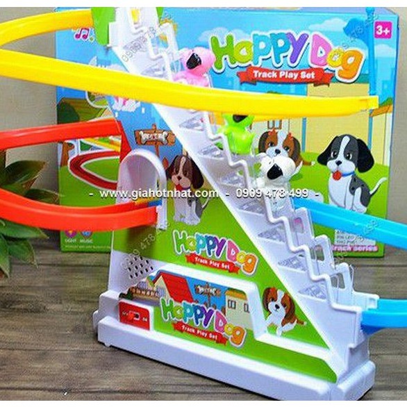 Đồ Chơi Chó Leo Thang Trượt - Happy Dog - 9247