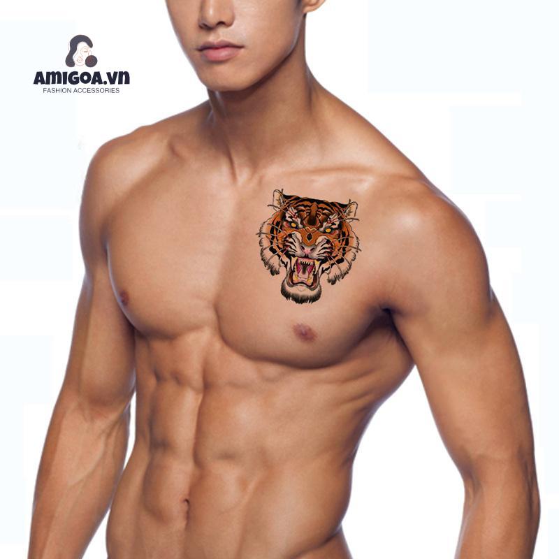 ✨✨Miếng Dán Hình Xăm Tạm Thời Họa Tiết Động Vật Chống Thấm Nước