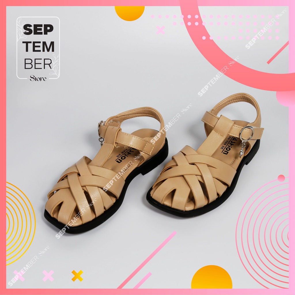 Giày Sandal, giày rọ cho bé gái siêu nhẹ, thoáng khí, đế êm, thời trang phù hợp với trẻ từ 5 - 10 tuổi : SDG2006