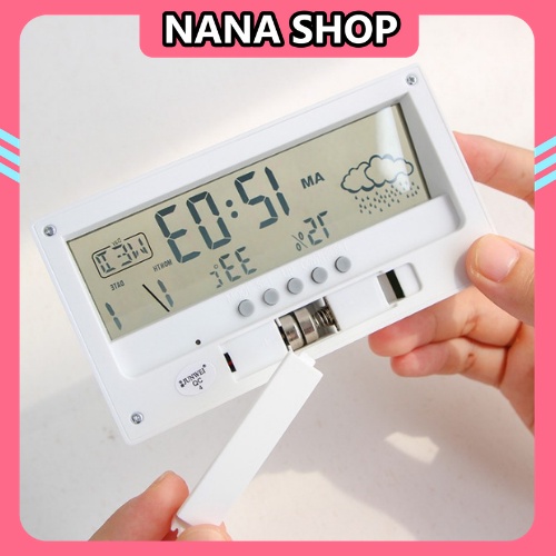 Đồng Hồ Led Để Bàn ️CÓ VIDEO HD - HÀNG CHUẨN️ Đồng Hồ Điện Tử Để Bàn Màn Hình LCD Đa Chức Năng