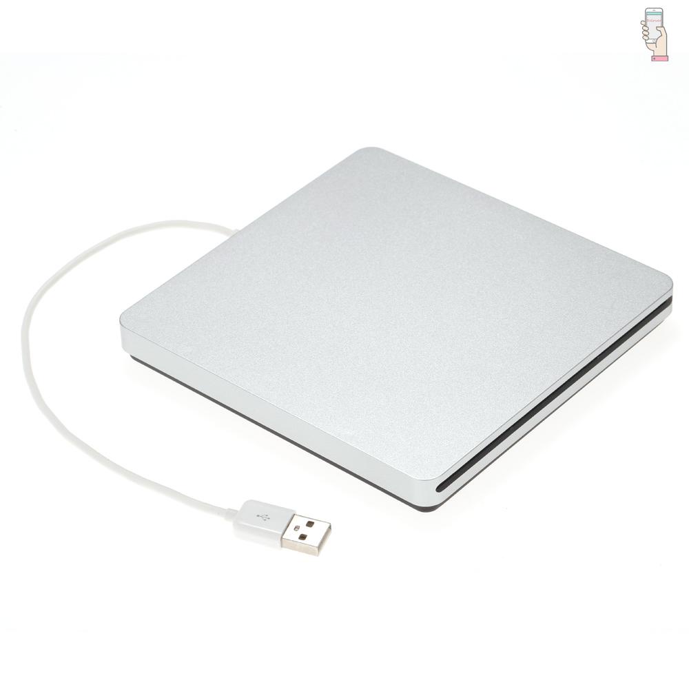 Đầu Đọc Đĩa Dvd Rom Usb 2.0 Siêu Mỏng Thay Thế Cho Imac / Macbook / Macbook Air / Pro Laptop Pc
