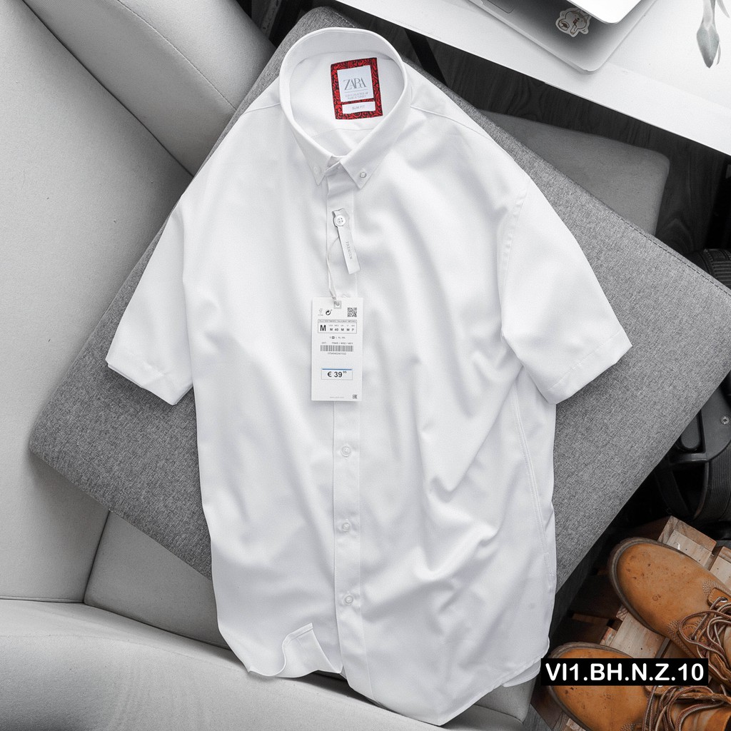 Aó sơ mi nam ngắn tay Zara hàng Vnxk | BigBuy360 - bigbuy360.vn