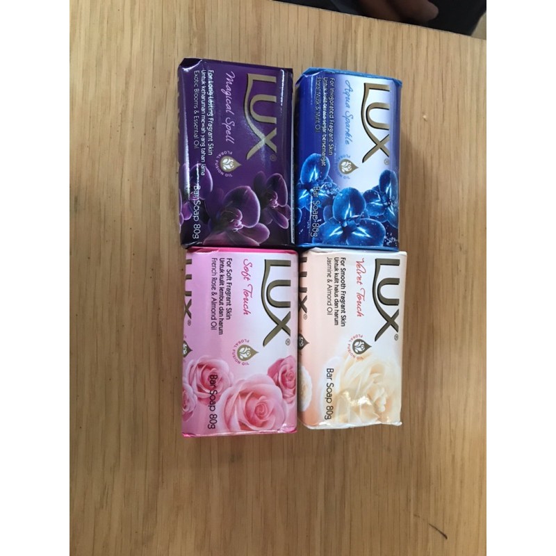 Xà phòng LUX các màu bánh to 80g ,xà bông cục soap sáp, tắm, hồng, trắng, tím, xanh-[FREE SHIP] TỪ ĐƠN 50K