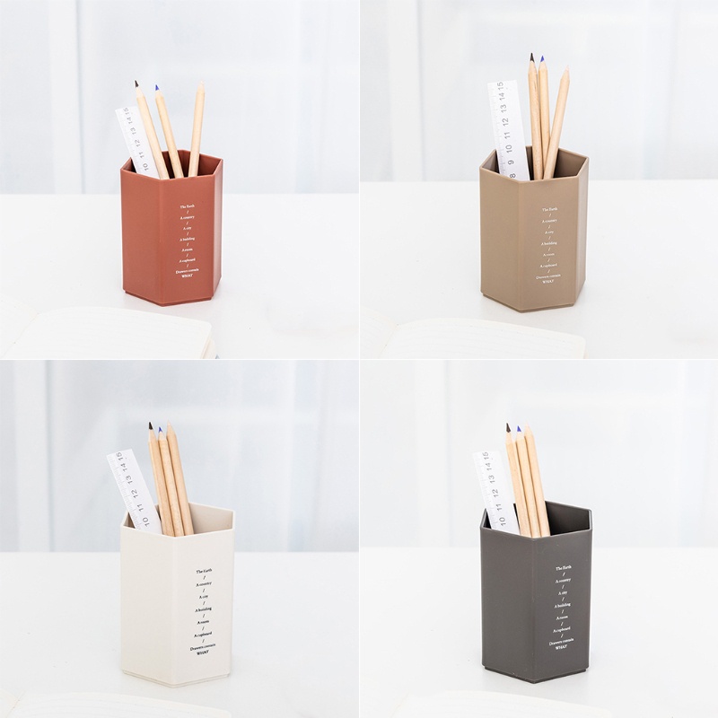 Giá Đỡ Bút Hai Mặt Cỡ Lớn Phong Cách Đơn Giản Sành Điệu Cho Học Sinh