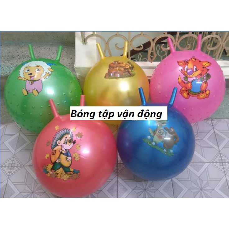 Bóng nhảy có tay cầm cho bé