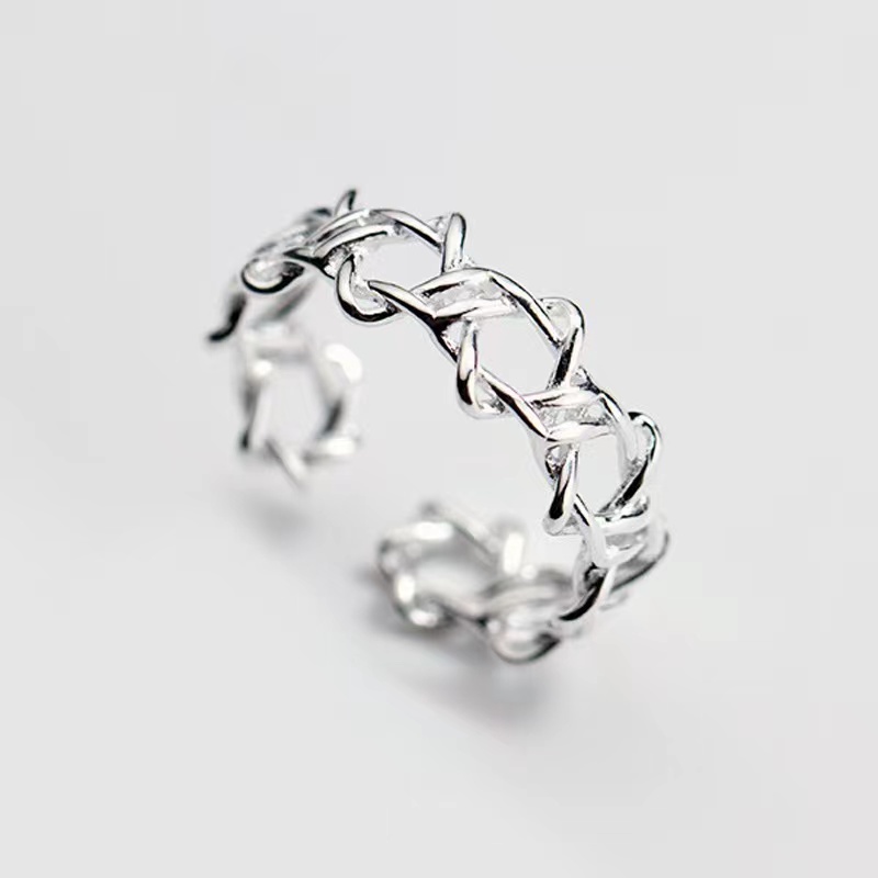 Nhẫn hở hình ngôi sao năm cánh thời trang