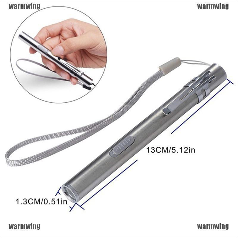 Đèn Pin LED Mini Sạc USB Bỏ Túi Tiện Dụng